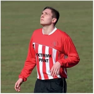 Precision Valencia Shirt 26-28 Red/White