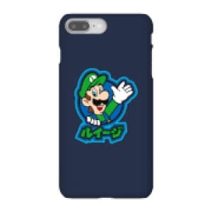 Nintendo Super Mario Luigi Kanji Phone Case - iPhone 8 Plus - Snap Case - Gloss