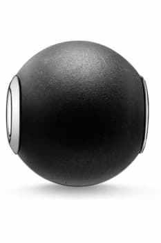 Ladies Thomas Sabo Sterling Silver Karma Beads - Obsidian Matte Bead K0001-023-11