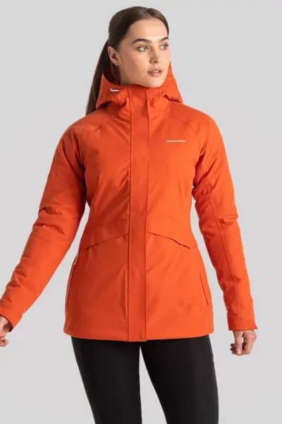 Craghoppers 'Caldbeck Thermic' Aquadry Waterproof Hiking Jacket Red