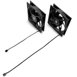 EK Water Blocks EK-Vardar EVO 140ER Black BB (500-2000rpm) Fan - 140mm Twin Pack