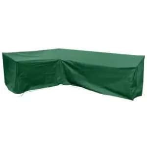 Cozy Bay Extra Large Modular L Shape Sofa Cover In Green