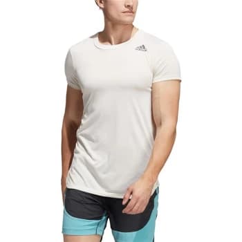 adidas Primeblue Always Om Yoga T-Shirt Mens - Wonder White