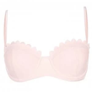 USA Pro USA Scallop Bikini Top Ladies - Blush