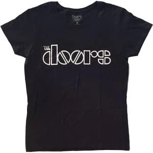 The Doors - Logo Ladies XX-Large T-Shirt - Black