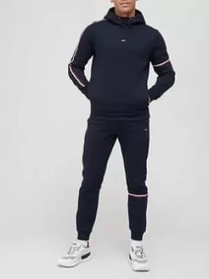 Tommy Sport Tommy Hilfiger Sport Tape Seasonal Hoody, Navy Size M Men