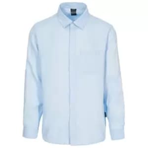 Trespass Mens Linley Casual Shirt (M) (Pale Blue)