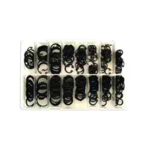 CONNECT Internal & External Metric Circlips - Assorted - Pack Of 280 - 35004