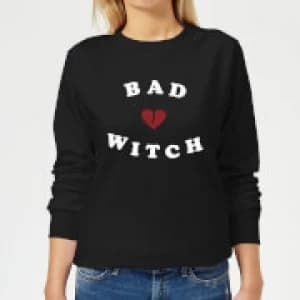 Bad Witch Womens Sweatshirt - Black - 3XL