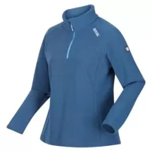 Regatta Womens Kenger II quarter Zip Fleece - VallartaBlue