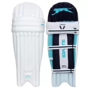Slazenger Ignite Batting Pads Juniors - White