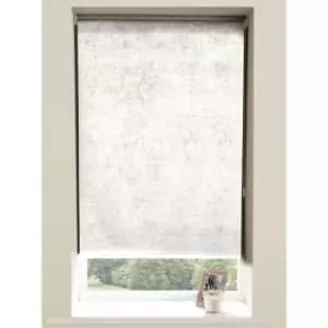 Crushed Velvet Roller Blind Pearl 0.6 x 1.6 M