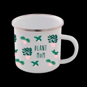 Plant Mum Enamel Mug