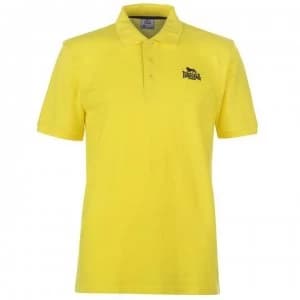 Lonsdale Plain Polo Mens - Yellow
