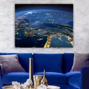 347563019_70100 Multicolor Decorative Canvas Painting