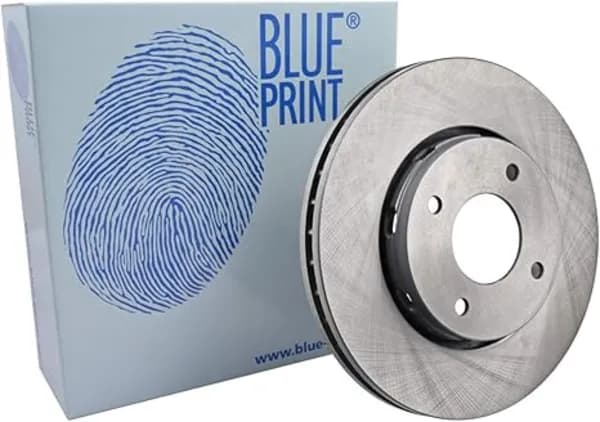 Blue PRINT Brake disc MITSUBISHI: COLT 6, Colt VI CZC Convertible, SMART: Forfour I Front Axle 26mm 4-Hole 114mm internally vented Coated ADC443108 B