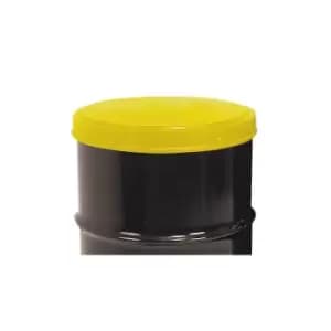 Green Drum Lid Cover suitable for 610mm diameter steel drums - creates air tight seal