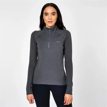 USA Pro Half Zip Funnel Neck Jacket - Grey