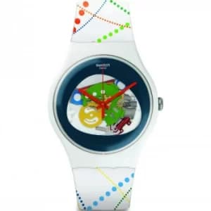 Unisex Swatch Dots In Rio Watch