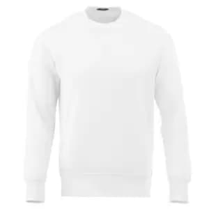 Elevate Kruger Crew Neck Sweater (S) (White)