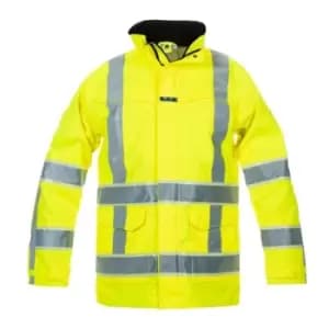 Hydrowear ITALIE HI VIS GID PARKA YELLOW MEDIUM