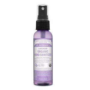 Dr Bronner Lavender Organic Hand Sanitiser 59ml2fl oz