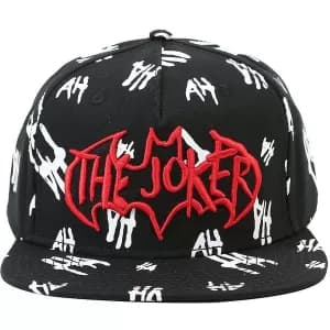 DC The Joker Embroidered Cap - Black
