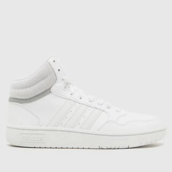 adidas white hoops mid 3.0 Youth trainers White UK 5 (EU 38)
