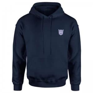 Transformers Decepticons Unisex Hoodie - Navy - L