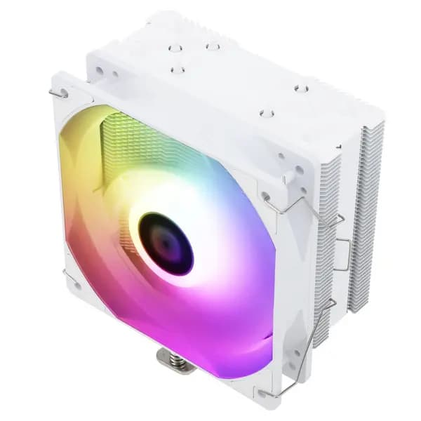Thermalright Assassin King 120 SE White ARGB CPU Air Cooler, AK120 SE White ARB, 5 Heatpipes, TL-C12CW-S PWM Quiet Fan CPU Cooler