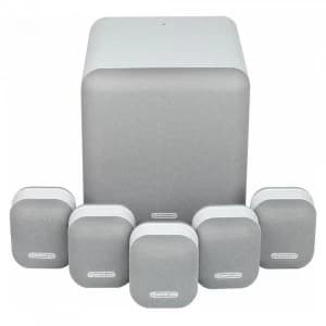 Monitor Audio Mass 5.1 Gen 2 Surround Sound Speaker System in Mist White Includes 5 Year Warranty