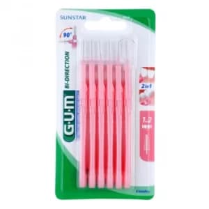 Gum Bi Direction Interdental Brushes 6pcs