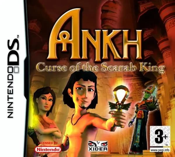 Ankh Curse of the Scarab King Nintendo DS Game