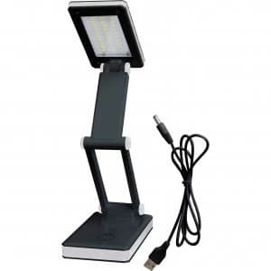 Lighthouse Foldable Desk Light 30 Smd LED 100 Lumens Black