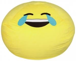 HOME Gomoji Laugh Beanbag