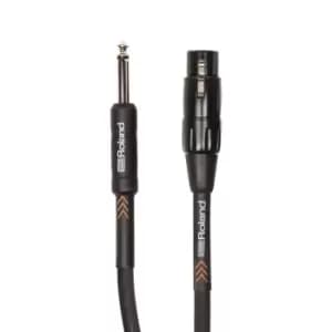 Roland 20ft / 6M Hi Z Microphone CableA Black Series
