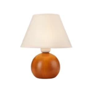 Table Lamp With Shade Rustic, 1x E27