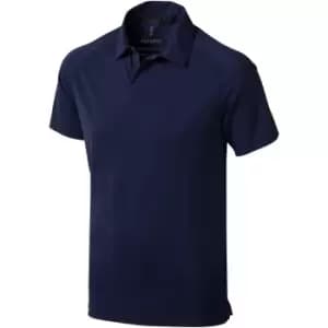 Elevate Mens Ottawa Short Sleeve Polo (L) (Navy)