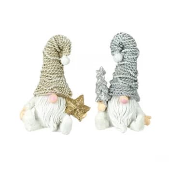Sitting Gonks Decorations (Set of 2)
