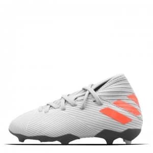 adidas Nemeziz 19.3 Childrens FG Football Boots - Grey/Orange