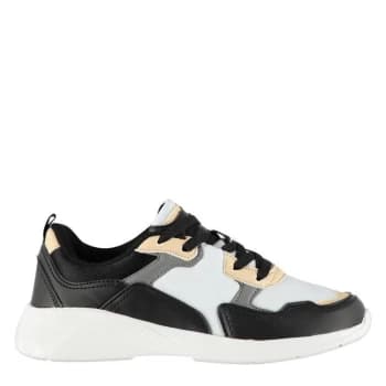 Fabric Corso Trainers Ladies - White/Black