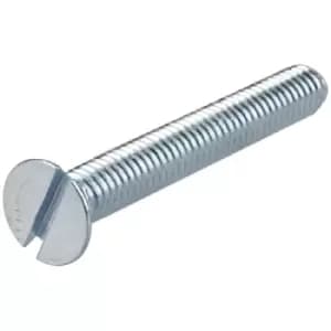 R-TECH 337066 Slotted Countersunk Machine Screws BZP M4 30mm - Pac...