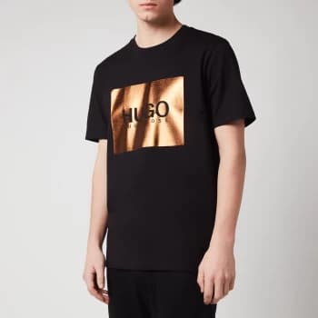 HUGO Mens Dolive T-Shirt - Black - XL