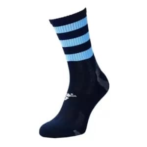 Precision Pro Hooped GAA Mid Socks Junior Navy/Sky UK Size J8-J11
