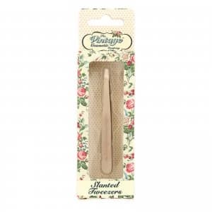 The Vintage Cosmetic Company Slanted Tweezers - Rose Gold