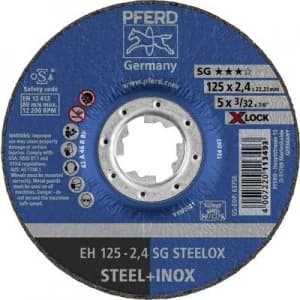 PFERD EH 125-2,4 SG STEELOX/X-LOCK 61340125 Cutting disc (off-set) 125mm 25 pc(s)