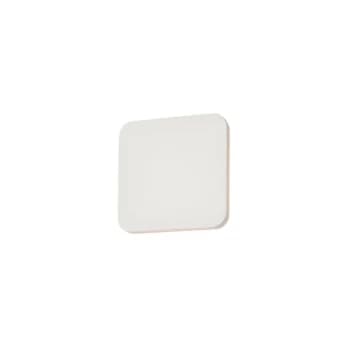 Endon Lighting Viktor - Integrated LED Wall Lamp White Plaster 1 Light IP20