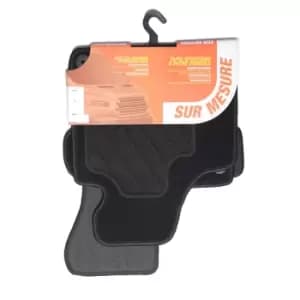 CUSTOPOL Floor mat set AUD80C AUDI,A3 Schragheck (8P1),A3 Sportback (8PA)