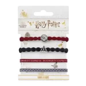 Official Harry Potter 9 3/4 and Deathly Hallows Hair Band Set