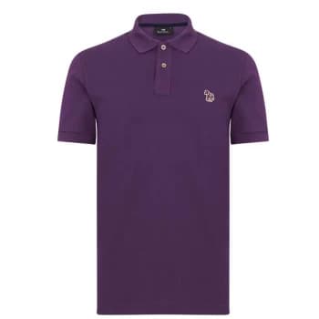 Paul Smith Zebra Reg Polo Mens - Purple 53A
